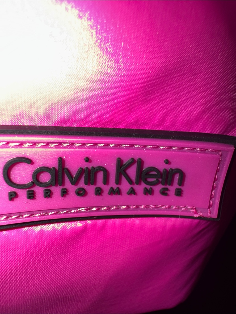 Calvin Klein Hot Pink Packable Quilted Puffer Jacket - Picture 3 of 6